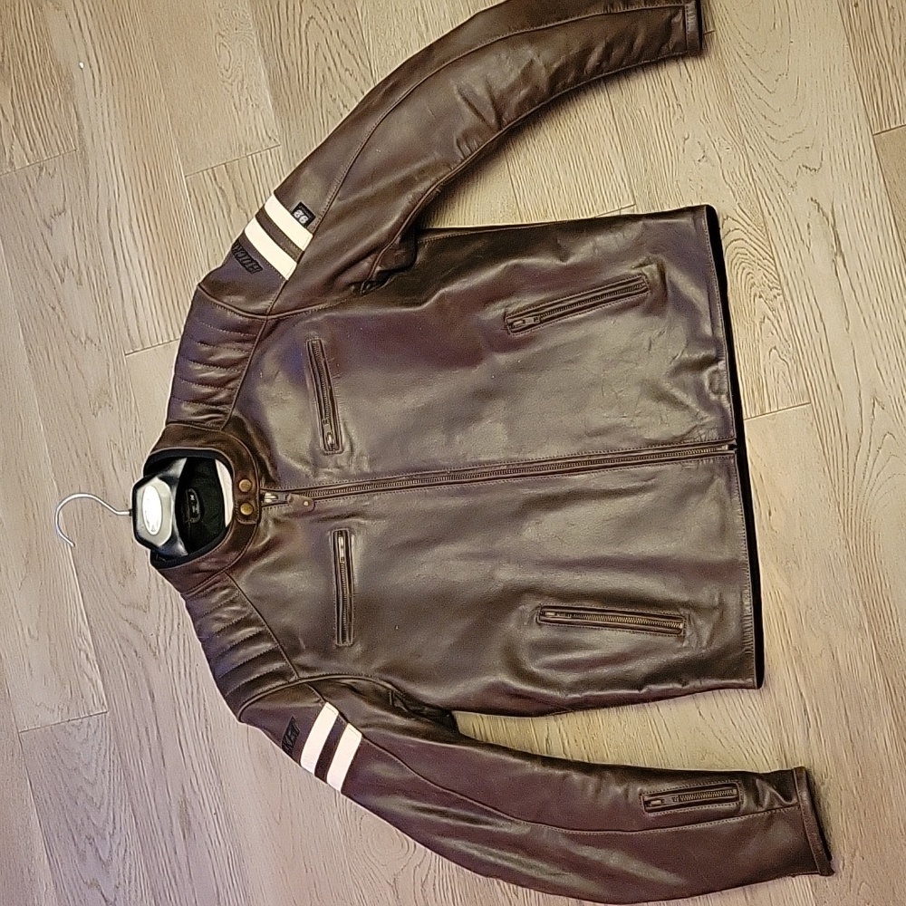 Joe Rocket Leather motorcycle jacket